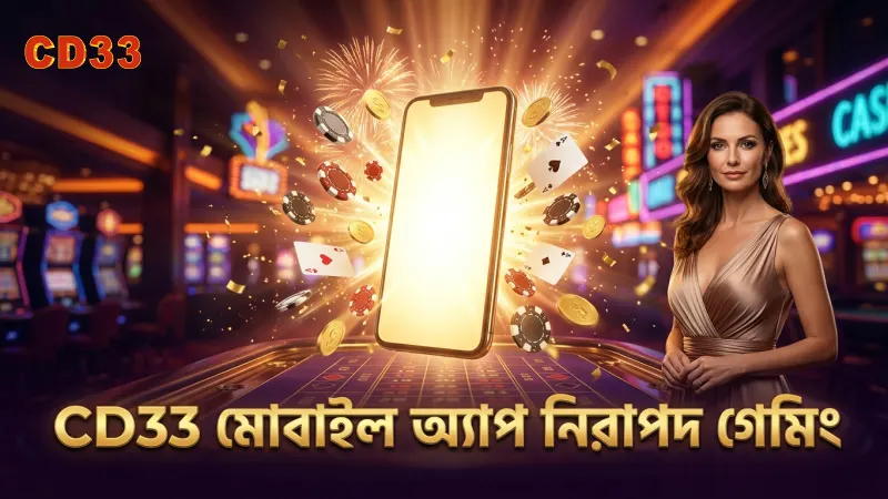 আমাদের সম্পর্কে: কেন আমরা অন্যান্য সাইটের চেয়ে আলাদা 2 CD33 মোবাইল অ্যাপের মাধ্যমে নিরাপদ ও মসৃণ গেমিং অভিজ্ঞতা।