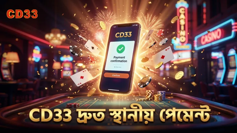 সুপার এস স্লট খেলে যে বড় সুবিধাগুলো পাওয়া যায় 2 CD33-এ স্থানীয় পেমেন্ট ব্যবস্থায় দ্রুত লেনদেন নিশ্চিত হয়।
