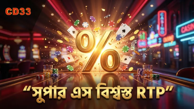 সুপার এস স্লট খেলে যে বড় সুবিধাগুলো পাওয়া যায় 3 ৯৭% RTP সহ সুপার এস স্লট বিশ্বস্ত ও ন্যায্য খেলা দেয়।
