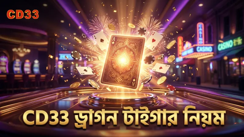 CD33-এ ড্রাগন টাইগার গেমের মূল নিয়ম বুঝতে সাহায্য করে।