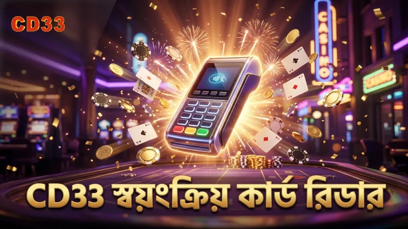 স্পিড ব্যাকারাট দ্রুত খেলার কার্যকর কৌশল 2 CD33 এর স্বয়ংক্রিয় কার্ড রিডার দ্রুত ফলাফল নিশ্চিত করে