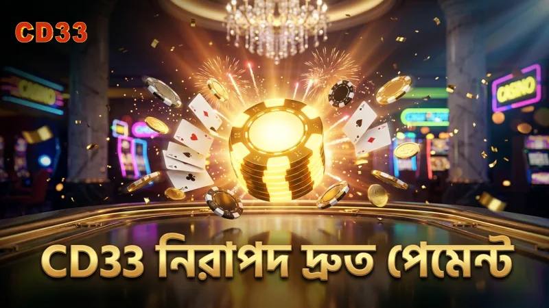 CD33 ক্যাসিনোতে নিরাপদ এবং দ্রুত পেমেন্ট সুবিধা উপভোগ করুন