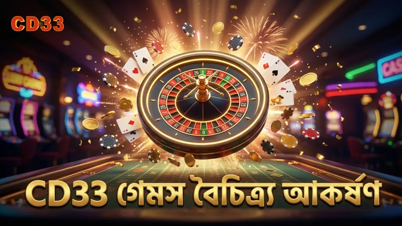 বিভিন্ন গেমসের বৈচিত্র্যে CD33 ক্যাসিনো খেলোয়াড়দের আকর্ষণ বাড়ান